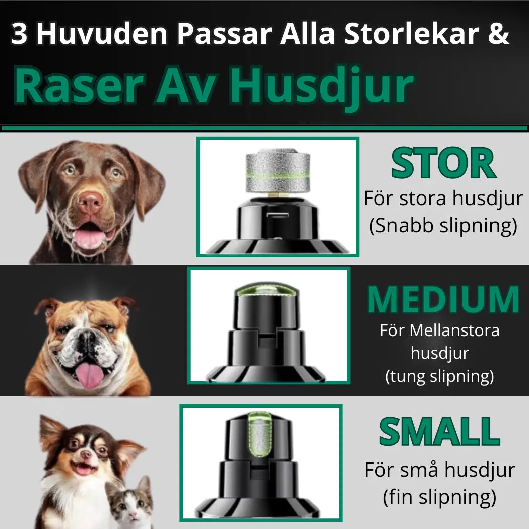 NailGrind PRO - För Tyst & Säker Klovård